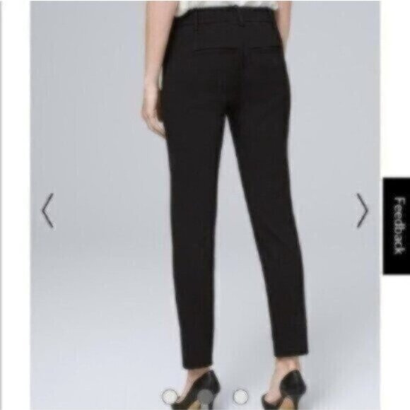 NWT White House Black Market Effortless Tapered Ankle Pants - Picture 4 of 6